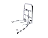  2EXTREME Top Case Träger/Gepäckträger Chrom klappbar kompatibel für Piaggio Zip 100 4T AC, Zip 2 125 4T AC