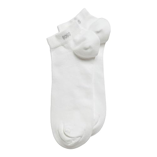 BOSS 2-Pack Solid Cotton Ankle Socks