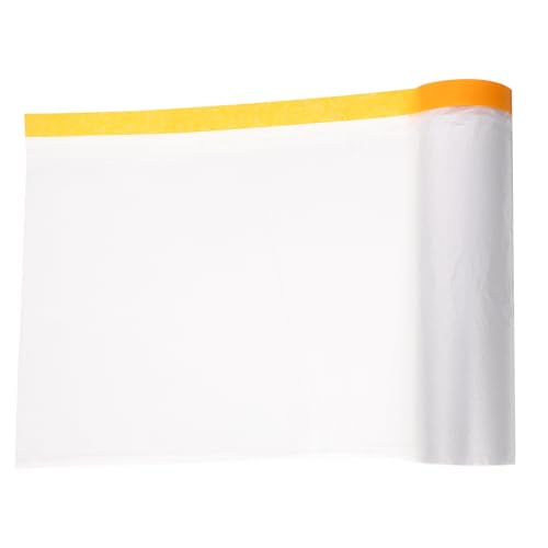 MAGICLULU Película Aislante para Ventanas 1,5x20 M Transparente de Pe con Cinta de Posicionamiento, Kit de Aislamiento Térmico y Protección contra Viento para Invierno, Película Retráctil
