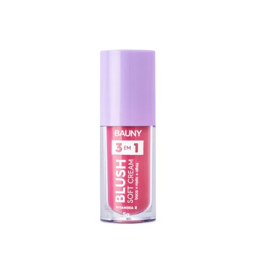 Bauny - Blush Líquido Soft Cream 3 Em 1 Princess 5g