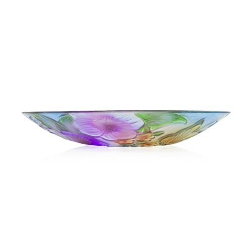 Alpine Corporation KPP606T-18 Inch Glass Birdbath Topper thumb #8