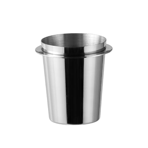 Gobelet doseur café 58mm,Gobelet doseur café en acier inoxydable,Accessoires pour porte-filtre à café inox,espresso dosing cup 58mm,Gobelet doseur pour porte-filtre à café pour Machine à Expresso