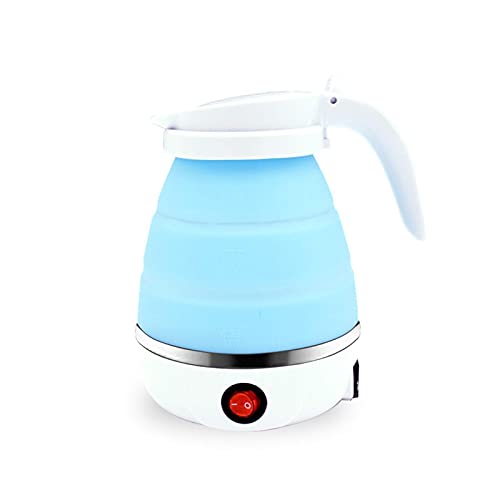 Tetera eléctrica mini plegable 800W silicona portátil miniatura 2