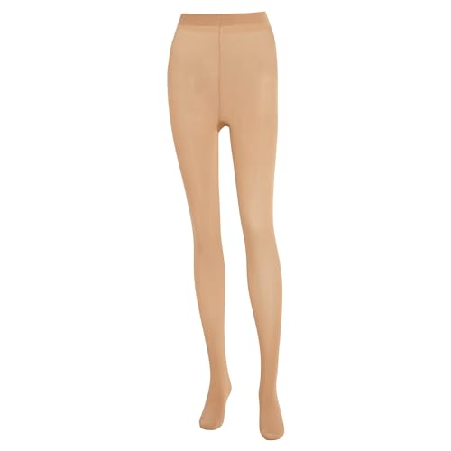 Theatricals Girls Convertible Tights with Smooth Self-Knit Waistband T5515CCARS Caramel Small