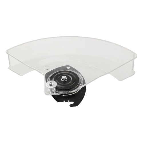 Protector de hoja de inglete eléctrico de repuesto para máquina de aluminio de sierra 255, plástico transparente y metal, 1 pieza