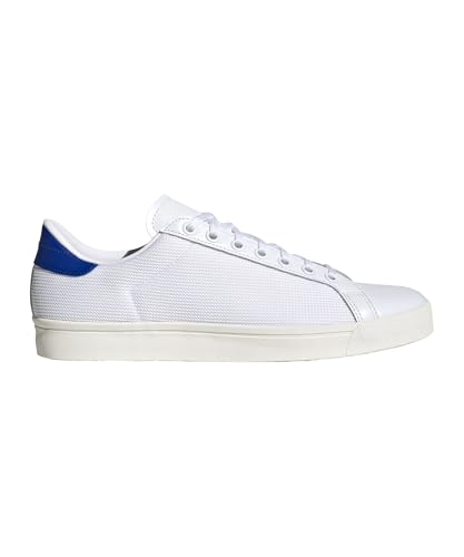 adidas Homme Rod Laver Vin Baskets décontractées, Blanc/Bleu, 40 2/3 EU