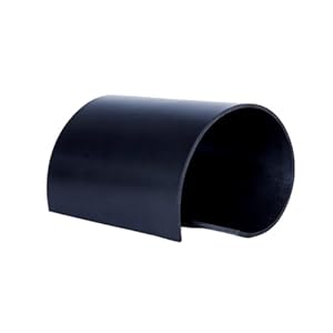 Lplpl LPLPL Neopren Gummiplatte 200x200x5mm Schwarz