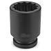 Grey Pneumatic (GRE4124MD) 1" Dr x 24mm Deep 12 Pt