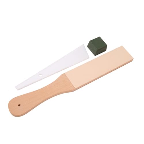 UKCOCO 1 Juego Afilador De Cuchillas Herramienta Maquinillas De Afeitar Piedra De Afilar Afilador De Cinceles Afilador De Sacapuntas Maquinas Afeitar Maquinas De Afeitar Bambú
