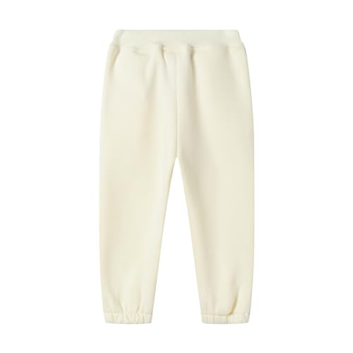 Image of Mud Kingdom Girls Boys Drawstring Sweatpants Solid Colors Elastic Waist Slant Pockets 2-10 Years