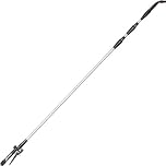 Ribiland 07376 - Telescopic Lance with Double Aluminum Nozzle - Silver