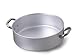 Agnelli Linea Professionale Albergo Casserole basse en aluminium 2 poignées 40 cm