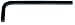 Urrea 49-5/16 5/16-Inch Short Arm L-Type Hex Key