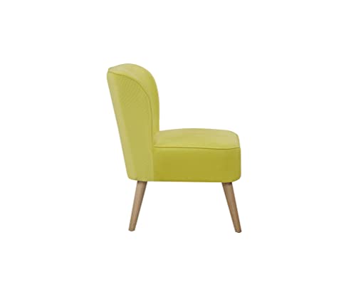 Gold Sparrow Chico Accent Chair, Lemon #TOP4