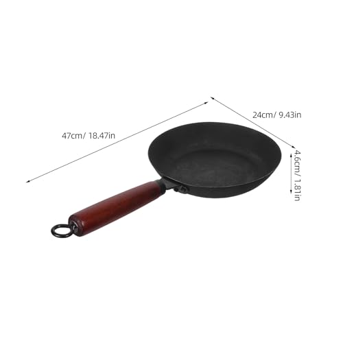 Wok de hierro con fondo plano 24 cm VICASKY miniatura 2