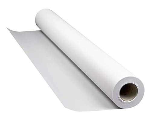 NARA Synthetic Paper Nara Paper Roll For Alcohol Ink Painting | White | 40 Inches X 5 Meter Roll | 275 Microns/200 Gsm | 100% Stain-Free