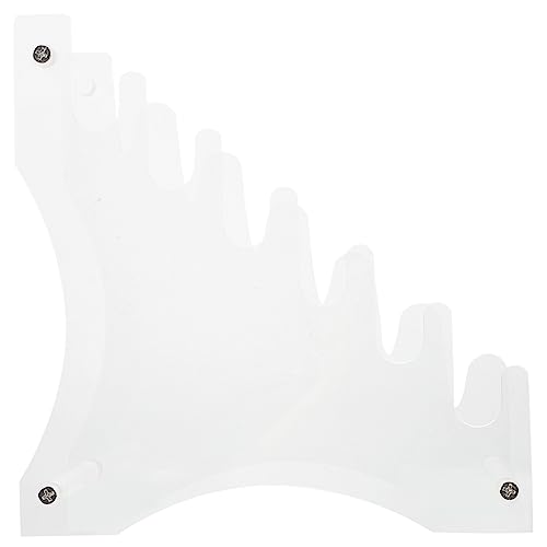 OUNONA 1 set Transparent Acrylic Cutter Storage Rack Removable Kitchen Cutter Holder for Fast Drying and Easy Access Cutlery Organizer for Efficient Kitchen Storage