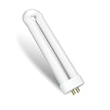 Bug Zapper Bulb Replacement 15 Watt, 4-Pin Base U-Shaped Twin Tube Bulb-UV Lamp Tube - Insect Attracting Replaceable Lamp