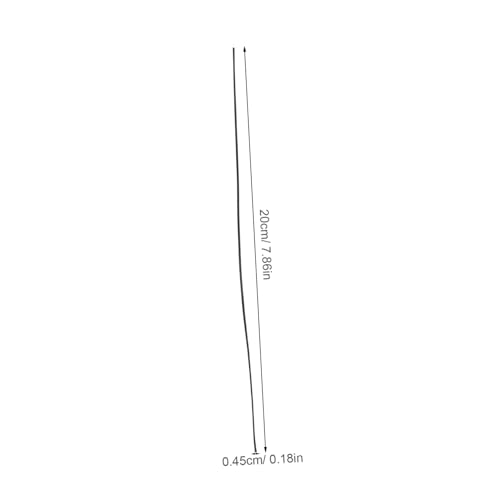 1000pcs Electrogalvanized Wire para Cerco de Vid, Alambre para Atar y Esculpir, Cuerda Flexible para Organización Eléctrica del Hogar miniatura 2