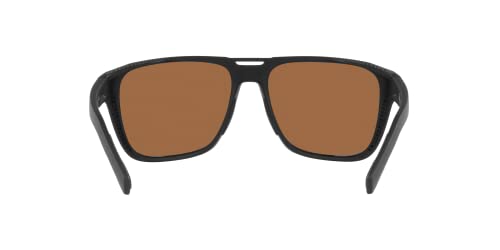 Native Man Sunglasses Matte Black Frame, Brown Lenses, 57MM4