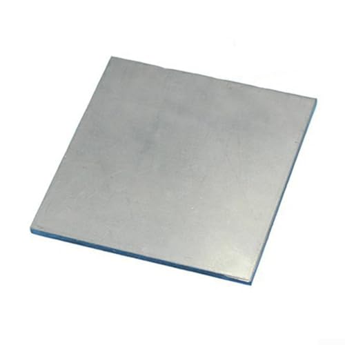 Electroplating Plate 99.9% Pure Nickel Anode Sheet for Industrial Electroplating Applications Scientific Research (3X60X70MM)