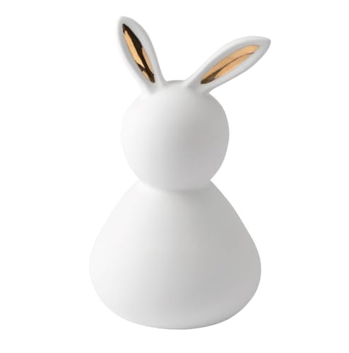 Räder Porzellanhase groß Dame goldene Ohren