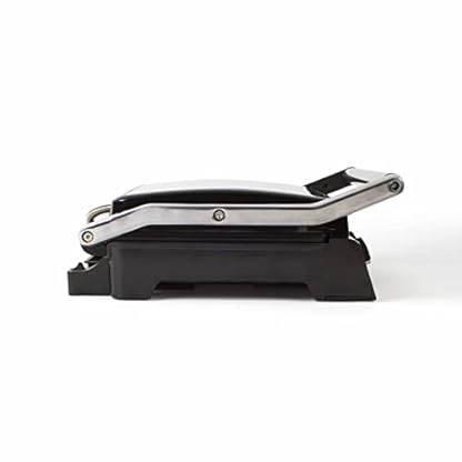 Kontaktgrill Abnehmbare Platten Antihaftbeschichtet - Sandwichmaker Aufklappbar - Tischgill Doppelte Grillfläche -Steak… – Bild 7