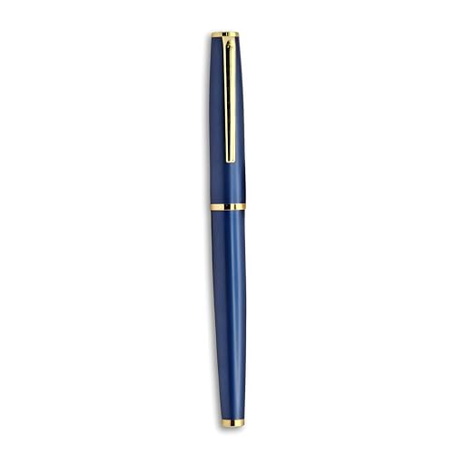Image of Venti Fountain Pen - Metal Luxury Pen, Schmidt Nib (Medium), Best Pen Gift Set for Men & Women, Professional, Executive, Office, Nice Pens,Return Gift (F5083-Blue)