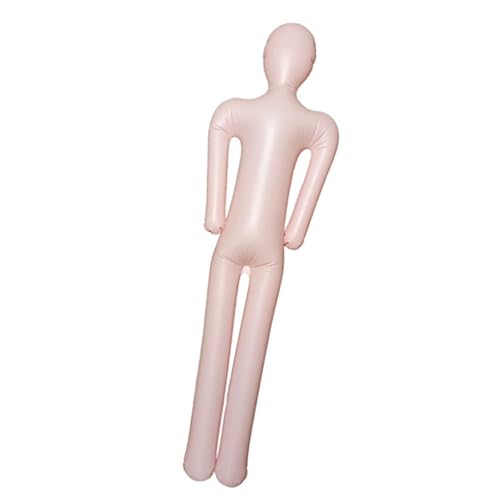 Fenteer Mannequin Gonflable Corps Humain Faux Accessoire Poupée de Présentation Décoration Effrayante en PVC de Taille Réelle Adapté pour Les Fêtes D'Hallowee, sans Accessoires