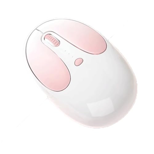 Qxmiguel Mouse inalámbrico con Receptor USB de 2.4GHz 1600 dpi Modo Dual Computadora Mouse CLICES silenciosos para portátiles PC con Mouse