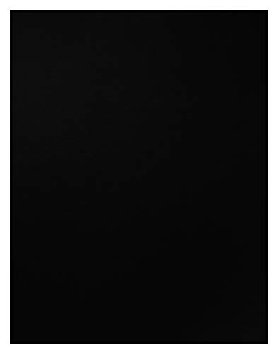 Sirio Ultra Black Cardstock from Cardstock Warehouse 8.5" x 11" - 104# Cover - 25 Sheets