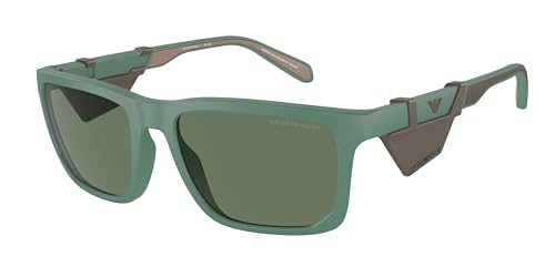 Image of Emporio Armani Men's Ea4219 Rectangular Sunglasses