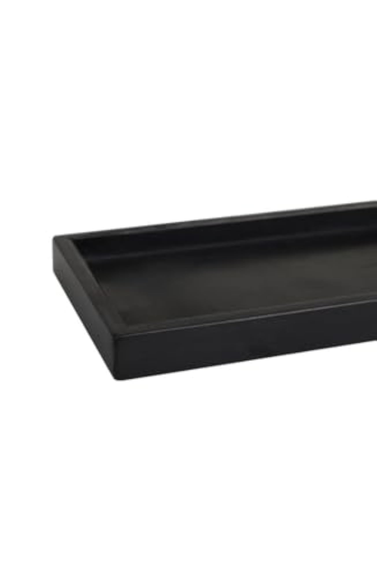 Rectangular Marble Tray, Sturdy Storage Organizer