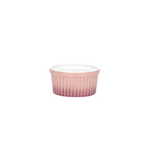 Pie Dish Deep Dish Pie Pan Ceramic Apple Pie Dish MDZF SWEETHOME Gradients Ceramic Cake Mould Baking Tray Set Pudding Mould Kitchen Oven Round Bakeware Pan With Lid Soup Bow (3.5inch pink)