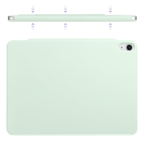 Étui magnétique pour iPad 10e génération 10,9 pouces avec support de stylet vert - 6