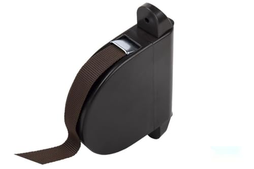 recogedor abatible - recogedor de persiana en color marrón, dimensiones de 6x14 mm, fabricado en material duradero. ideal para instalaciones funcionales. #