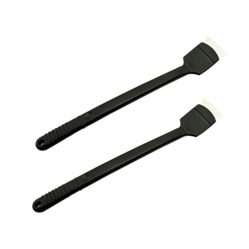 BUTIFULSIC 2pcs Steel Wire Cleaning Brush Easy Grill Brush for Birdcage Long Handle Metal Wire