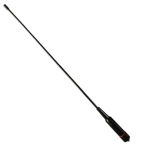 Radtel Tri-Band Flex-Antenne RHD-771S 144//220/430Mhz 35cm/13,7 Zoll SMA-Buchse Faltbare weiche Antenne kompatibel mit Baofeng radtel RT-900 RT-470X RT-890 RT-730 RT-4D RT-860 Radios