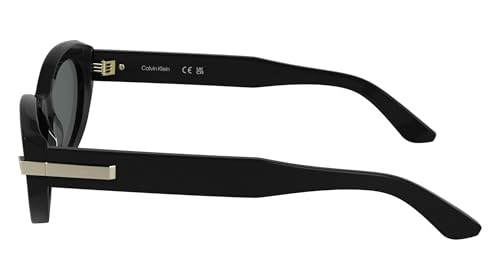 Calvin Klein Women's Sunglasses CK25502S - Black with Solid Grey Lens3
