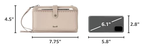 Image of The Sak Iris Smartphone Crossbody Purse - Small Women's Cellphone Bag & Wallet For Everyday- Convertible Wristlet With Zipper