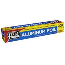 HEBTexas Tough Heavy Duty Aluminum Foil 200 Square Feet 12" Wide (Pack of