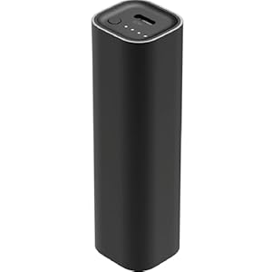 ZAGG mophie Powerstation mini 5K Power Bank, 5,000mAh Portable Battery with 1 USB-C Port, LED, Fast-Charging, Pocket-Friendly Design for Smart Phones, Headphones & Other Small Devices (Black)