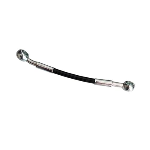 Tuyau de frein tressé inox M10 anti-dilatation pour optimiser le freinage hydraulique moto