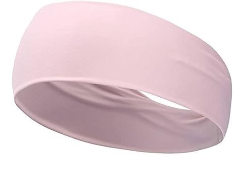 athravfit Running Headbands for Men Sweatbands Sports Sweat Bands Mens Workout Thin Fitness Gym Yoga (Pink)-picture-19