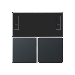 Touches KNX JUNG A4093TSAANM pour sublimer votre intérieur connecté