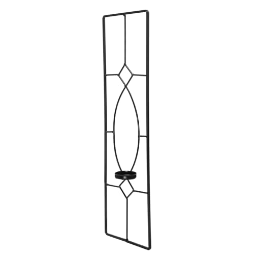 VINTORKY Delicate Wall Hanging Candlestick Ironwork Decor Taper Candle Holder Home Decor