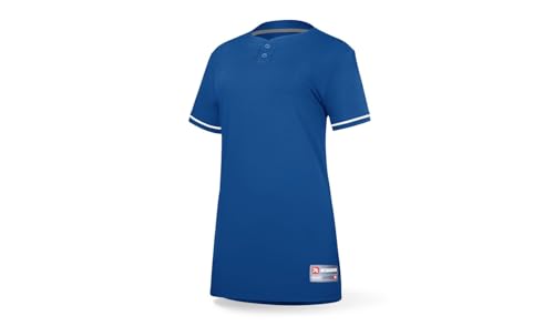 Richardson Youth Select Softball 2-Button Jersey - Royal/White, Large