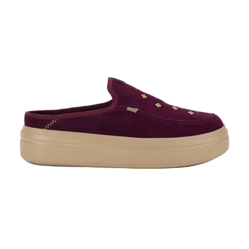  HEYDUDE Austin Lift Suede Stud, Size 40 EU 5CA - Fig Purple 40