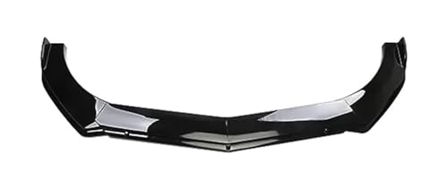 Spoiler avant Fiat 500 Abarth noir brillant : finition premium et design sport