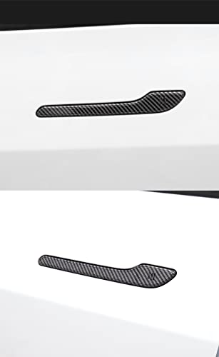 Poignées de portes Tesla 3 Y carbone ABS pour masquer les défauts - 2